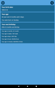 Age Calculator screenshot 3