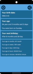 Age Calculator screenshot 9