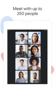 Google Meet screenshot 3