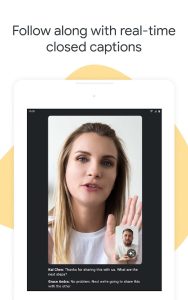 Google Meet screenshot 4