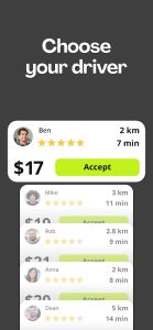 inDrive. Rides with fair fares screenshot 3