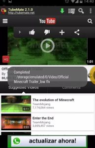 TubeMate YouTube Downloader screenshot 3