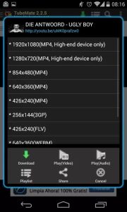 TubeMate YouTube Downloader screenshot 4