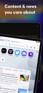 Opera browser with AI screenshot 7